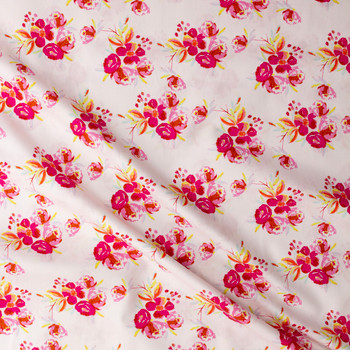 Wild Bloom Cotton Poplin from Art Gallery Fabrics #31232 Fabric By The Yard - Wide shot
