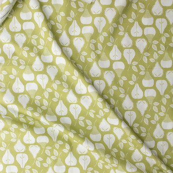 Gathered Pears Cotton Poplin from Art Gallery Fabrics #31251 Fabric By The Yard - Wide shot