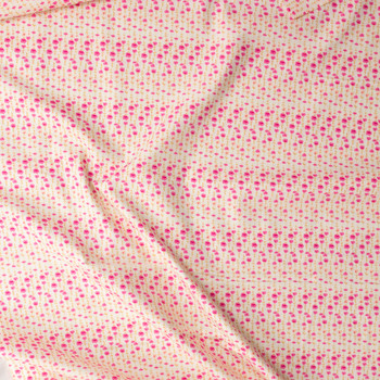 Tails & Threads Dainty Posies Cotton Poplin from Art Gallery Fabrics #31258 Fabric By The Yard - Wide shot