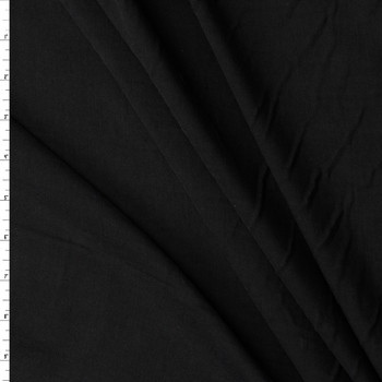 Black Cotton/Rayon Lawn #31301 Fabric By The Yard