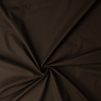 Espresso Stretch Cotton Twill #31306 Fabric By The Yard - Wide shot