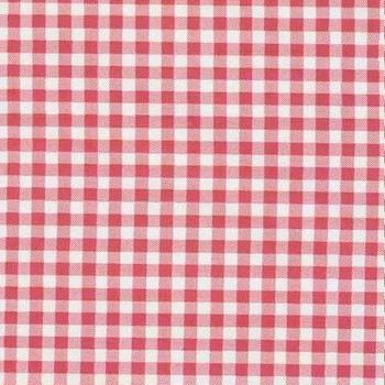 Gingham Plaid Pink Oilcloth