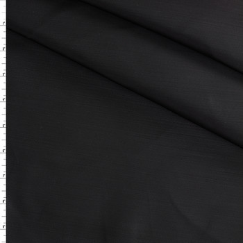 Black Heavy Viscose Faille #31362 Fabric By The Yard