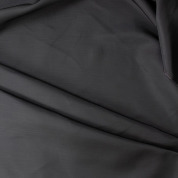 Black Heavy Viscose Faille #31362 Fabric By The Yard - Wide shot