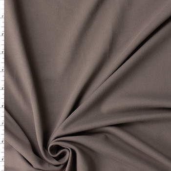 Taupe Brushed Athletic Knit #31368 Fabric By The Yard