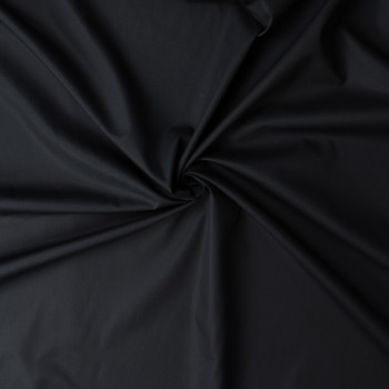 Black Cotton Poplin #31371 Fabric By The Yard - Wide shot