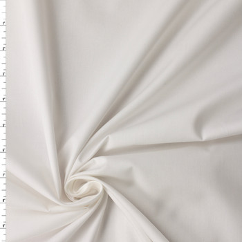 Warm White Cotton Poplin #31374 Fabric By The Yard