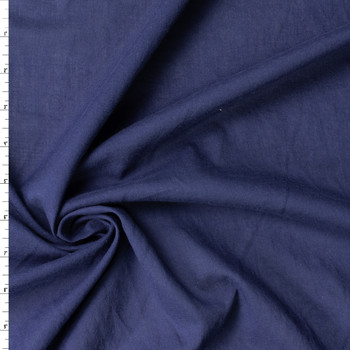 Navy Blue Cotton Lawn #31378 Fabric By The Yard