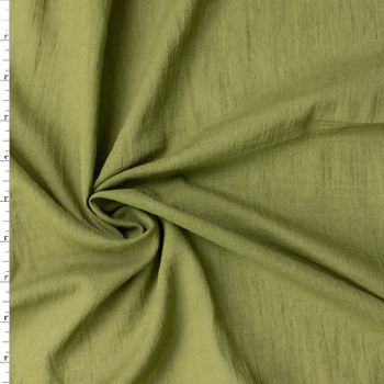 Olive Green Cotton Voile #31379 Fabric By The Yard