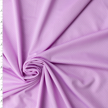 Lavender Textured Athletic Knit from Rainbeau #31494 Fabric By The Yard