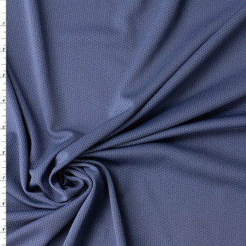 Charcoal Textured Athletic Knit from Rainbeau #31497 Fabric By The Yard