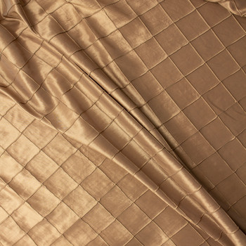 Gold Pintuck Taffeta #31503 Fabric By The Yard - Wide shot