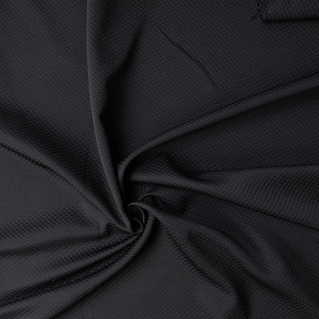 Black Stretch Jaquard #31504 Fabric By The Yard - Wide shot