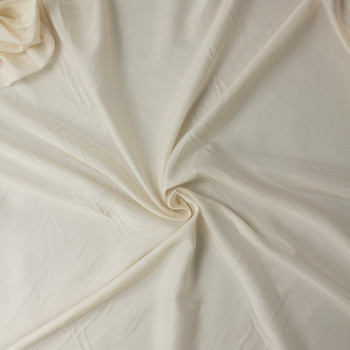 Offwhite Cotton/Silk Lawn #31550 Fabric By The Yard - Wide shot
