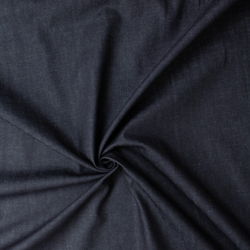 Dark Indigo 11.4oz Italian Stretch Denim from Jacob Cohën #31573 Fabric By The Yard - Wide shot