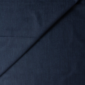 Deep Indigo 9oz Italian Stretch Denim from Jacob Cohën #31581 Fabric By The Yard - Wide shot