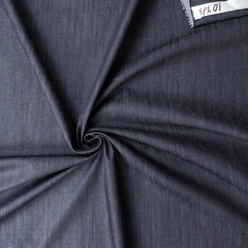 Dark Indigo 11.2oz Italian Stretch Denim from Jacob Cohën #31585 Fabric By The Yard - Wide shot