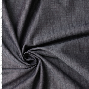 Dark Indigo Slub 7.5oz Italian Denim from Jacob Cohën #31589 Fabric By The Yard