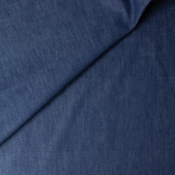 Indigo 13.8oz Italian Denim from Jacob Cohën #31596 Fabric By The Yard - Wide shot