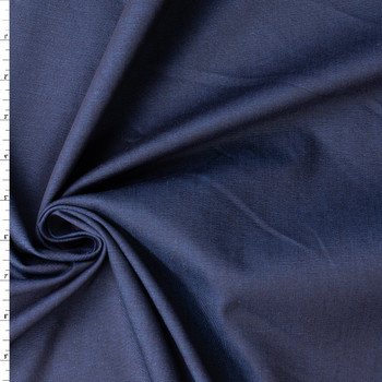 Navy 7oz Italian Stretch Denim from Jacob Cohën #31597 Fabric By The Yard