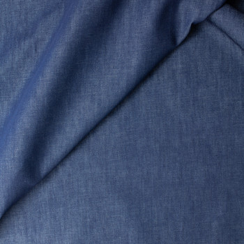 Indigo 14.9oz Italian Denim from Jacob Cohën #31598 Fabric By The Yard - Wide shot