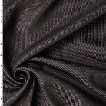 Black 11.5oz Italian Viscose Denim #31617 Fabric By The Yard