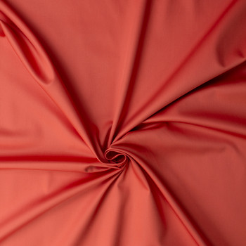 Sunbaked Hibiscus Designer Cotton Sateen #31653 Fabric By The Yard - Wide shot