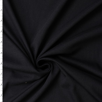 Black Organic Cotton Jersey #31654 Fabric By The Yard