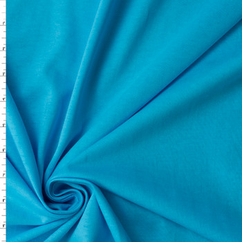 Aqua Organic Cotton Jersey #31655 Fabric By The Yard
