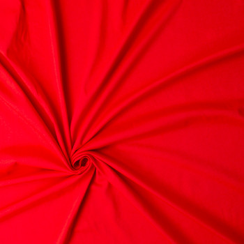 Red Organic Cotton Jersey #31680 Fabric By The Yard - Wide shot