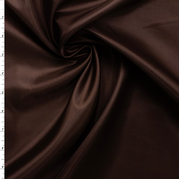 Espresso Japanese Poly Habotai #31683 Fabric By The Yard