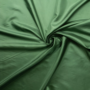 Olive Japanese Poly Habotai #31704 Fabric By The Yard - Wide shot