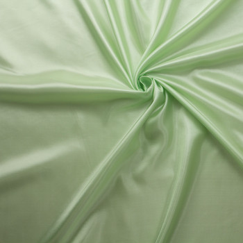 Light Sage Japanese Poly Habotai #31708 Fabric By The Yard - Wide shot