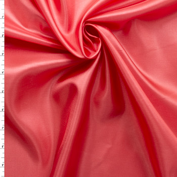 Salmon Japanese Poly Habotai #31727 Fabric By The Yard