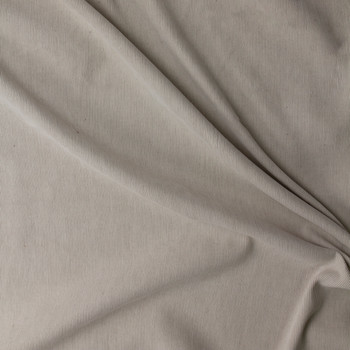 Ivory Italian Designer 14 Wale Corduroy #31758 Fabric By The Yard - Wide shot