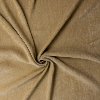 Tan Italian Designer 14 Wale Corduroy #31760 Fabric By The Yard - Wide shot
