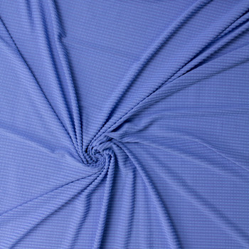 Light Periwinkle Polartec Power Grid #31837 Fabric By The Yard - Wide shot