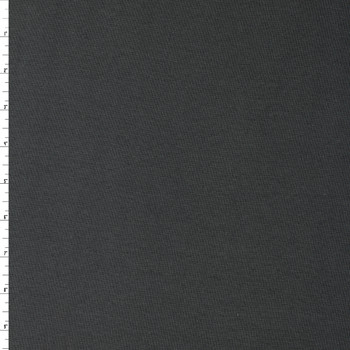 Charcoal 14” Tubular Cotton/Spandex Ribbing #31860 Fabric By The Yard