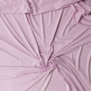 Lilac Heavyweight Stretch Rayon/Spandex Jersey #31879 Fabric By The Yard - Wide shot