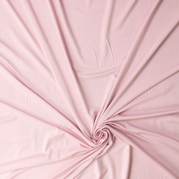 Blush Heavyweight Stretch Rayon/Spandex Jersey #31891 Fabric By The Yard - Wide shot