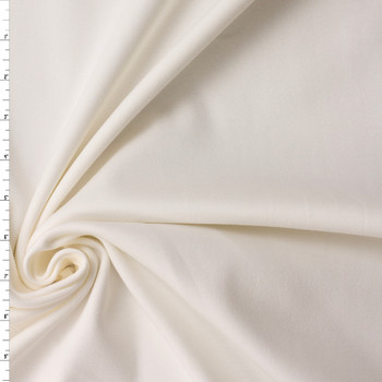 Ivory Cotton/Spandex Rib Knit #31894 Fabric By The Yard