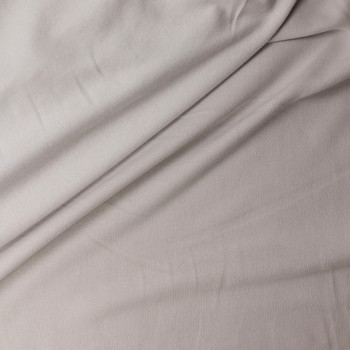Light Grey Heavy Cotton Sweatshirt Fleece #31902 Fabric By The Yard - Wide shot