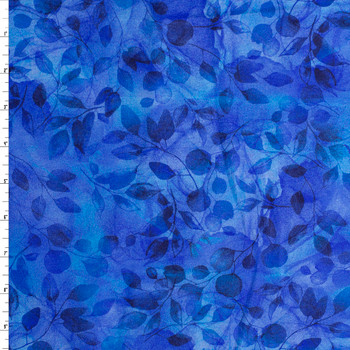 Royal Flora Quilter’s Cotton from Timeless Treasures #31990 Fabric By The Yard