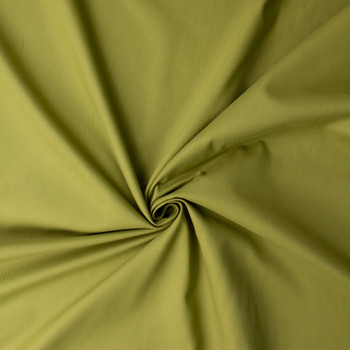Olive Green Designer Cotton Bull Denim #32023 Fabric By The Yard - Wide shot