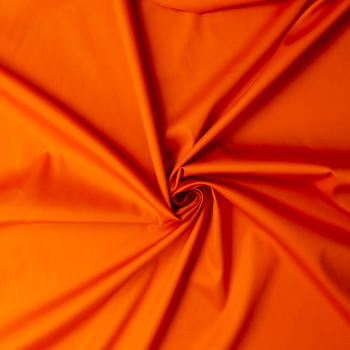 Orange Designer Stretch Cotton Sateen #32026 Fabric By The Yard - Wide shot