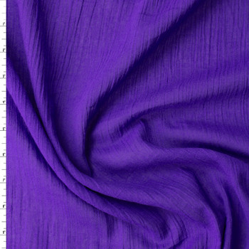 Imperial Purple Cotton Gauze #32078 Fabric By The Yard