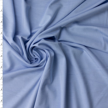 Baby Blue Heavyweight Stretch Rayon/Spandex Jersey #32092 Fabric By The Yard