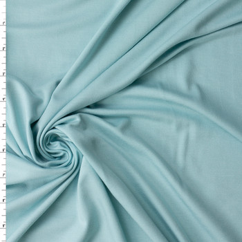 Dusty Aqua Heavyweight Stretch Rayon/Spandex Jersey #32094 Fabric By The Yard
