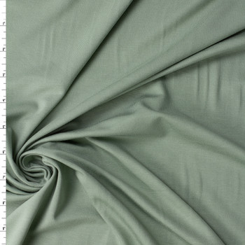 Sage Heavyweight Stretch Rayon/Spandex Jersey #32096 Fabric By The Yard