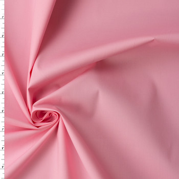 Pink Stretch Cotton Poplin #32111 Fabric By The Yard